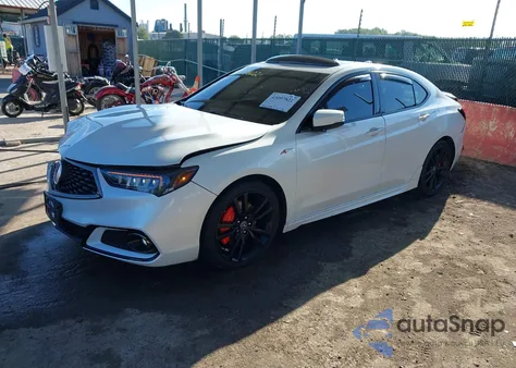 2019 Acura Tlx Tech A-Spec Pkgs z USA, uszkodzony, nr VIN 19UUB1F66KA005294